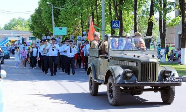 ДЕНЬ ПОБЕДЫ В ПОСЕЛКЕ УСЯЖ