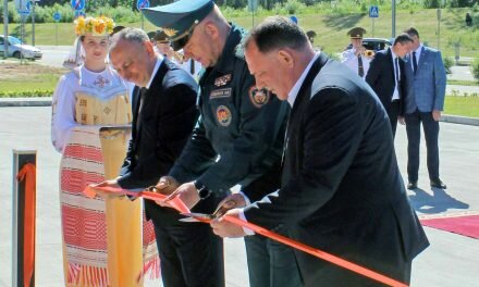 ПОЖАРНОЕ ДЕПО ОТКРЫЛИ В «ВЕЛИКОМ КАМНЕ»