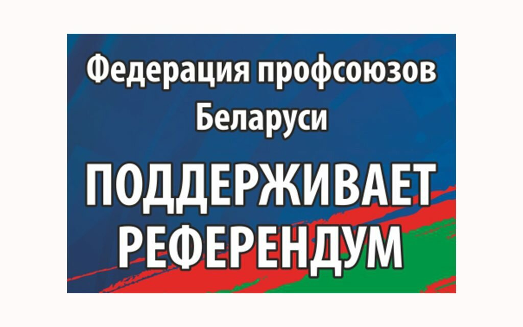 Декларация о поддержке референдума по внесению изменений и дополнений в Конституцию Республики Беларусь