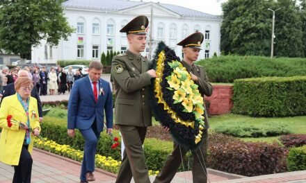 В Смолевичах прошел митинг-реквием «Свеча памяти»