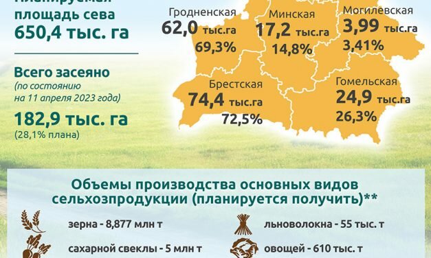 Ход посевной кампании — 2023